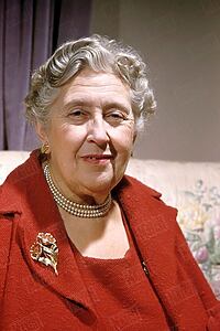Porträt von Agatha Christie