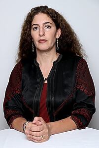 Porträt von Annemarie Jacir