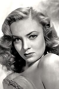 Porträt von Audrey Totter