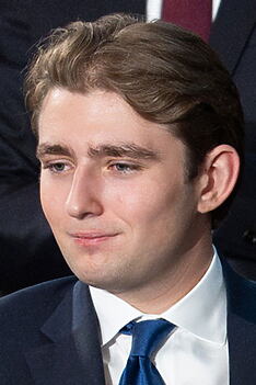 Porträt von Barron Trump