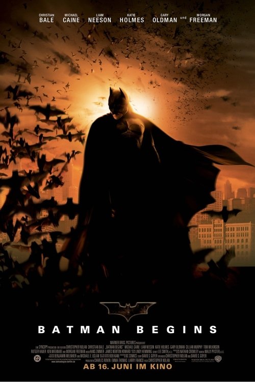 Filmplakat zu Batman Begins