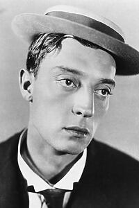 Porträt von Buster Keaton