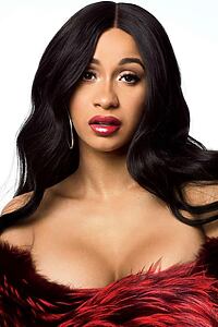 Porträt von Cardi B