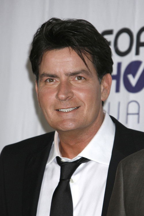 Porträt von Charlie Sheen