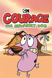 Serienplakat zu Courage der feige Hund