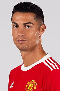 Porträt von Cristiano Ronaldo