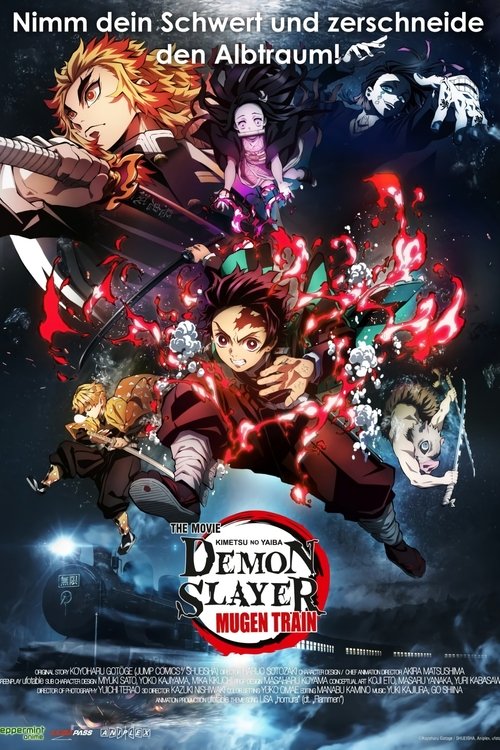 Filmplakat zu Demon Slayer: Kimetsu no Yaiba – Mugen Train