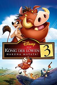 Filmplakat zu Der König der Löwen 3 - Hakuna Matata
