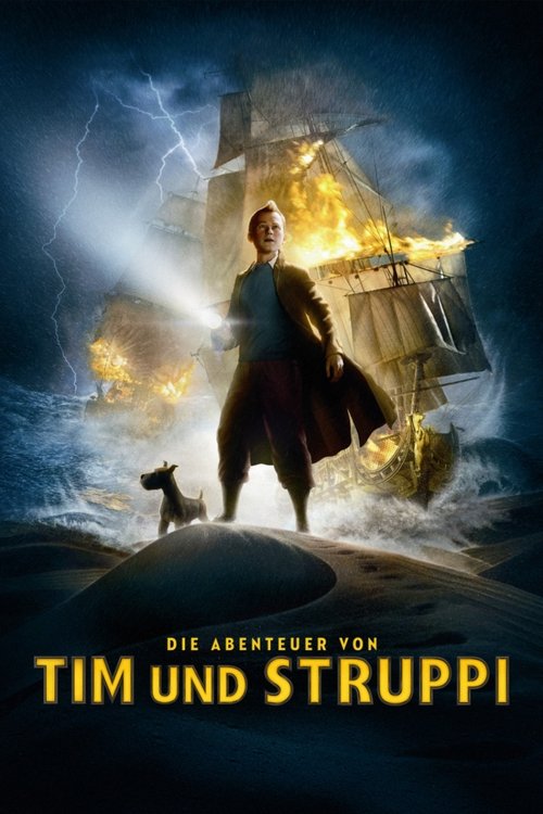 Filmplakat zu Die Abenteuer von Tim und Struppi – Das Geheimnis der Einhorn