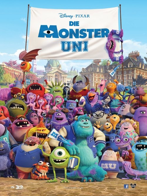 Filmplakat zu Die Monster Uni
