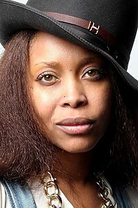 Porträt von Erykah Badu