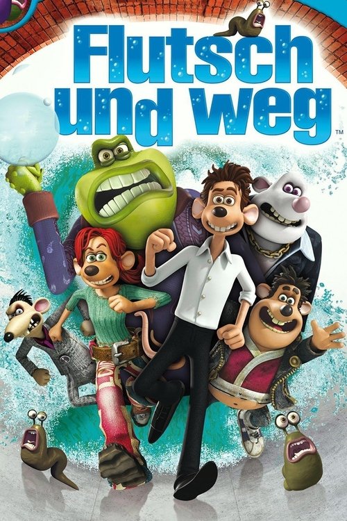 Filmplakat zu Flutsch und weg