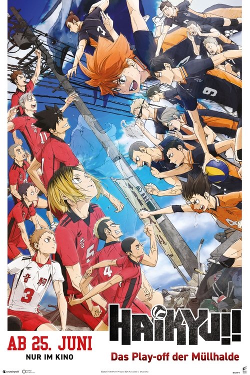 Filmplakat zu Haikyu!! Das Play-off der Müllhalde