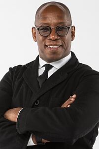 Porträt von Ian Wright