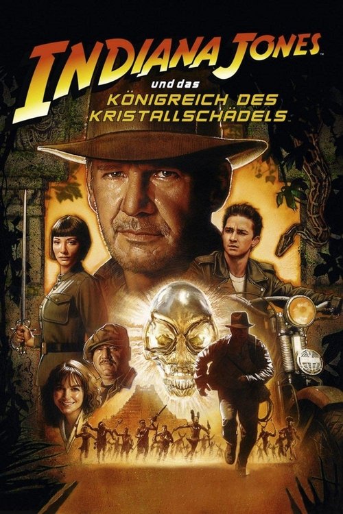 Filmplakat zu Indiana Jones und das Königreich des Kristallschädels