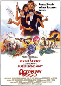 Filmplakat zu James Bond 007 - Octopussy