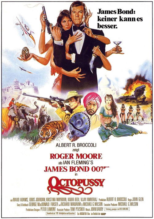 Filmplakat zu James Bond 007 - Octopussy