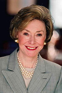 Porträt von Joan Ganz Cooney