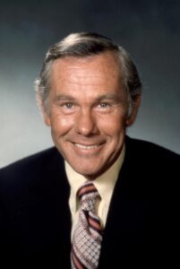 Porträt von Johnny Carson