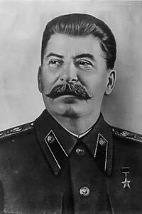 Porträt von Josef Stalin