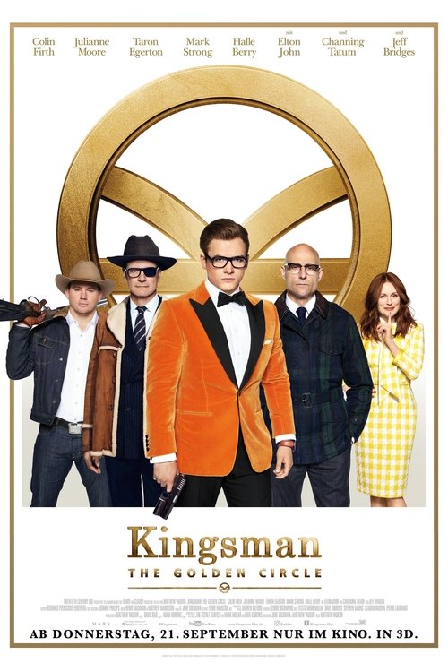Filmplakat zu Kingsman: The Golden Circle