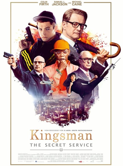 Filmplakat zu Kingsman: The Secret Service