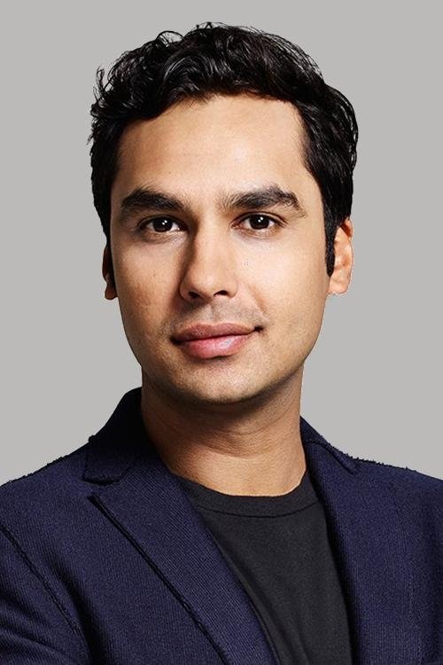 Porträt von Kunal Nayyar
