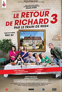 Filmplakat zu Le retour de Richard 3 par le train de 9h24