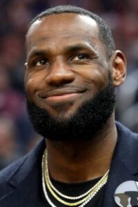 Porträt von LeBron James