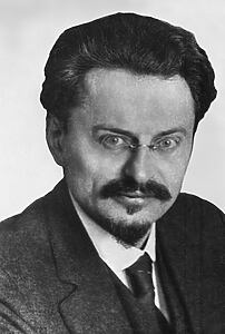 Porträt von Leo Trotzki