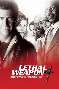 Filmplakat zu Lethal Weapon 4 - Zwei Profis räumen auf