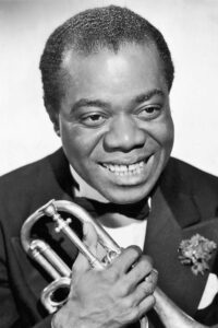 Porträt von Louis Armstrong