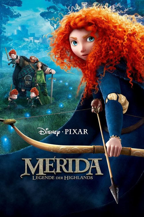 Filmplakat zu Merida - Legende der Highlands