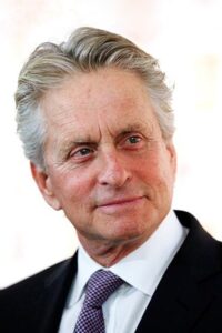 Porträt von Michael Douglas
