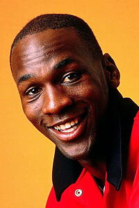 Porträt von Michael Jordan