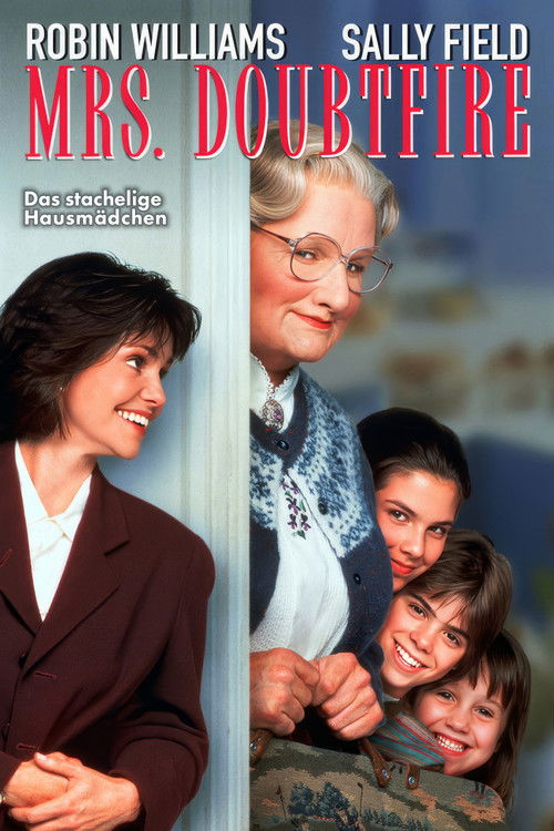 Filmplakat zu Mrs. Doubtfire – Das stachelige Kindermädchen