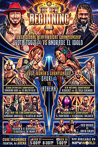 Filmplakat zu NJPW The New Beginning USA 2026
