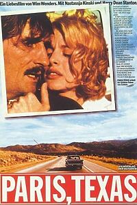 Filmplakat zu Paris, Texas