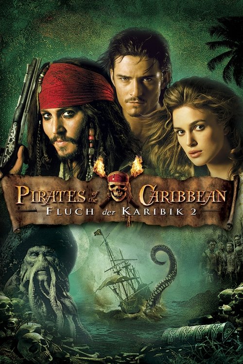 Filmplakat zu Pirates of the Caribbean – Fluch der Karibik 2