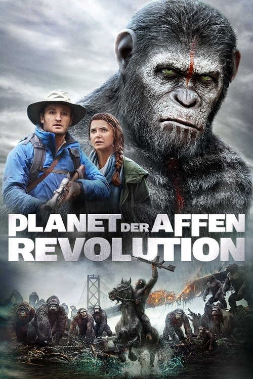 Filmplakat zu Planet der Affen - Revolution