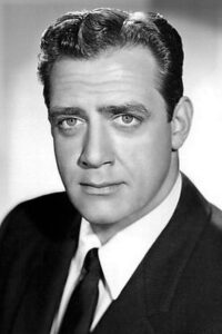 Porträt von Raymond Burr
