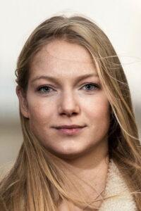 Porträt von Saga Garðarsdóttir