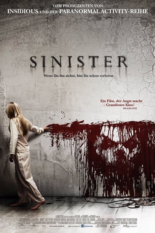 Filmplakat zu Sinister - Wenn Du ihn siehst, bist Du schon verloren