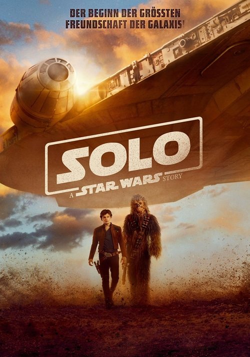 Filmplakat zu Solo: A Star Wars Story