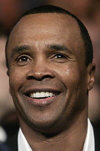 Porträt von Sugar Ray Leonard