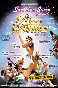 Filmplakat zu Sunshine Barry und die Discowürmer