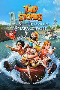 Filmplakat zu Tad Stones und die Suche nach der Smaragdtafel