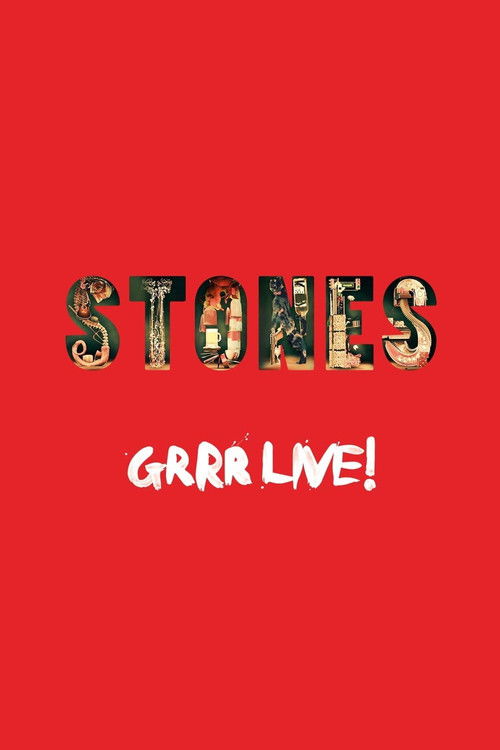 Filmplakat zu The Rolling Stones: Grrr Live!