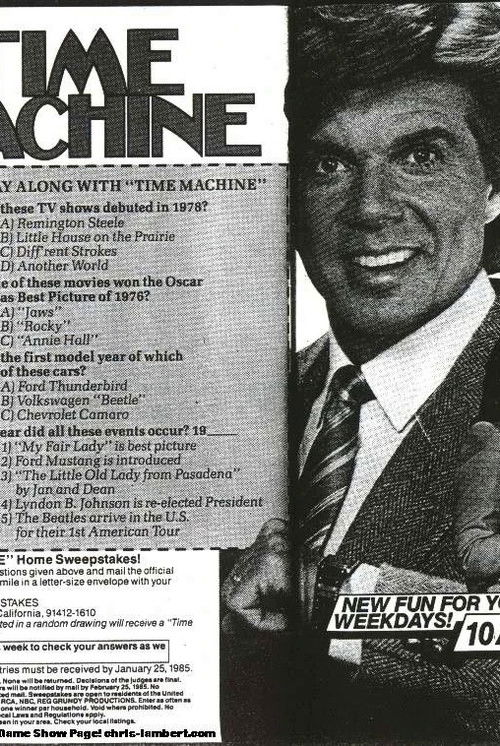 Serienplakat zu Time Machine