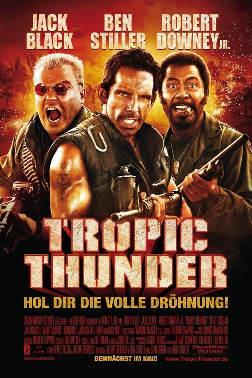 Filmplakat zu Tropic Thunder
